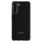 Spigen Liquid Crystal Case - тънък силиконов (TPU) калъф за Samsung Galaxy S21 FE (прозрачен) 3