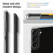 Spigen Liquid Crystal Case - тънък силиконов (TPU) калъф за Samsung Galaxy S21 FE (прозрачен) 13