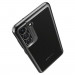Spigen Optik Crystal Case - тънък силиконов (TPU) калъф за Samsung Galaxy S21 FE (сив-прозрачен) 7
