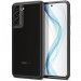 Spigen Optik Crystal Case - тънък силиконов (TPU) калъф за Samsung Galaxy S21 FE (сив-прозрачен) 2