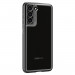 Spigen Optik Crystal Case - тънък силиконов (TPU) калъф за Samsung Galaxy S21 FE (сив-прозрачен) 6