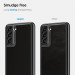 Spigen Optik Crystal Case - тънък силиконов (TPU) калъф за Samsung Galaxy S21 FE (сив-прозрачен) 14