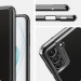Spigen Optik Crystal Case - тънък силиконов (TPU) калъф за Samsung Galaxy S21 FE (сив-прозрачен) 11