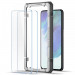 Spigen Glass.Tr Align Master Tempered Glass 2 Pack - 2 броя калени стъклени защитни покрития за дисплея на Samsung Galaxy S21 FE (прозрачен) 2