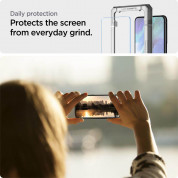 Spigen Glass.Tr Align Master Tempered Glass - калено стъклено защитно покритие за дисплей на Samsung Galaxy S21 FE (прозрачен) (2 броя) 10