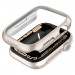 Spigen Thin Fit Case - качествен твърд кейс за Apple Watch 7 41мм (златист) 8
