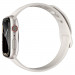 Spigen ProFlex EZ Fit Hybrid Glass Protector - хибридно защитно покритие с извити ръбове за целия дисплей на Apple Watch 45мм (2 броя) (черен-прозрачен) 9