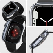 Spigen Thin Fit Case - качествен твърд кейс за Apple Watch 9 45мм, Apple Watch 8 45мм, Apple Watch 7 45мм (прозрачен) 7
