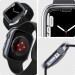 Spigen Thin Fit Case - качествен твърд кейс за Apple Watch 9 45мм, Apple Watch 8 45мм, Apple Watch 7 45мм (прозрачен) 8