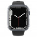 Spigen Thin Fit Case - качествен твърд кейс за Apple Watch 9 45мм, Apple Watch 8 45мм, Apple Watch 7 45мм (прозрачен) 6