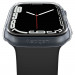 Spigen Thin Fit Case - качествен твърд кейс за Apple Watch 9 45мм, Apple Watch 8 45мм, Apple Watch 7 45мм (прозрачен) 7