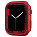 Spigen Thin Fit Case - качествен твърд кейс за Apple Watch 9 45мм, Apple Watch 8 45мм, Apple Watch 7 45мм (червен) 3