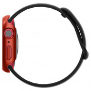 Spigen Thin Fit Case - качествен твърд кейс за Apple Watch 7 45мм (червен) 5