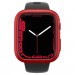 Spigen Thin Fit Case - качествен твърд кейс за Apple Watch 9 45мм, Apple Watch 8 45мм, Apple Watch 7 45мм (червен) 7