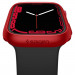 Spigen Thin Fit Case - качествен твърд кейс за Apple Watch 9 45мм, Apple Watch 8 45мм, Apple Watch 7 45мм (червен) 8