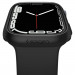 Spigen Thin Fit Case - качествен твърд кейс за Apple Watch 9 45мм, Apple Watch 8 45мм, Apple Watch 7 45мм (черен) 8