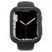 Spigen Thin Fit Case - качествен твърд кейс за Apple Watch 9 45мм, Apple Watch 8 45мм, Apple Watch 7 45мм (черен) 7