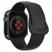 Spigen Thin Fit Case - качествен твърд кейс за Apple Watch 9 45мм, Apple Watch 8 45мм, Apple Watch 7 45мм (черен) 5