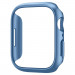 Spigen Thin Fit Case - качествен твърд кейс за Apple Watch 9 45мм, Apple Watch 8 45мм, Apple Watch 7 45мм (син) 3