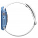 Spigen Thin Fit Case - качествен твърд кейс за Apple Watch 9 45мм, Apple Watch 8 45мм, Apple Watch 7 45мм (син) 5
