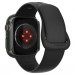 Spigen Thin Fit Case - качествен твърд кейс за Apple Watch 9 45мм, Apple Watch 8 45мм, Apple Watch 7 45мм (тъмнозелен) 6