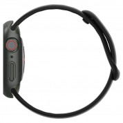 Spigen Thin Fit Case - качествен твърд кейс за Apple Watch 9 45мм, Apple Watch 8 45мм, Apple Watch 7 45мм (тъмнозелен) 8