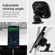 Spigen MagFit Dashnboard Adhesive Car Moun for MagSafe - поставка за таблото на автомобил за iPhone, съвместима с Magsafe захранване (черен) 11