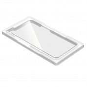 Torrii BodyGlass 2.5D Anti-Bacterial Glass - калено стъклено защитно покритие с антибактериално покритие за iPhone 13, iPhone 13 Pro (прозрачен) 1