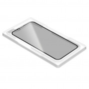Torrii BodyGlass Privacy 3D Full Cover Anti-Bacterial Glass - калено стъклено защитно покритие с антибактериално покритие и определен ъгъл на виждане за целия дисплей на iPhone 13, iPhone 13 Pro (прозрачен-черен) 1