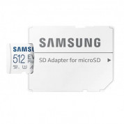 Samsung MicroSD 512GB EVo Plus A2 - microSD памет с SD адаптер за Samsung устройства (клас 10) (подходяща за GoPro, дронове и други)  2