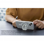 Torrii Torero MagSafe Case - хибриден удароустойчив кейс с MagSafe за iPhone 13 Pro Max (прозрачен) 5