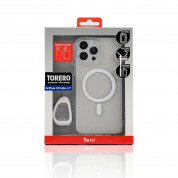 Torrii Torero MagSafe Case - хибриден удароустойчив кейс с MagSafe за iPhone 13 Pro Max (прозрачен) 11