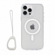 Torrii Torero MagSafe Case - хибриден удароустойчив кейс с MagSafe за iPhone 13 Pro Max (прозрачен)