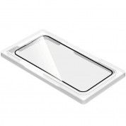 Torrii BodyGlass 3D Full Cover Glass - калено стъклено защитно покритие за целия дисплей на iPhone 13 Pro Max (прозрачен-черен) 3