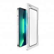 Torrii BodyGlass 3D Full Cover Glass - калено стъклено защитно покритие за целия дисплей на iPhone 13 Pro Max (прозрачен-черен)