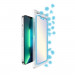 Torrii BodyGlass 2.5D Anti Blue Light & Anti-Bacterial Glass - калено стъклено защитно покритие с антибактериално покритие за iPhone 13 Pro Max (прозрачен) 1