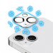 Torrii Bodyglass Anti-Bacterial Camera Lens Protector - предпазно стъклено защитно покритие с антибактериално покритие за камерата на iPhone 13, iPhone 13 mini (прозрачен) 1
