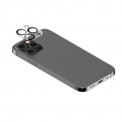 Torrii Bodyglass Anti-Bacterial Camera Lens Protector - предпазно стъклено защитно покритие с антибактериално покритие за камерата на iPhone 13 Pro, iPhone 13 Pro Max (прозрачен) 3