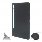4smarts Slim Case Soft-Touch - силиконов (TPU) калъф за Samsung Galaxy Tab S7 (черен) 2