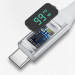 4smarts DigitCord USB-C to USB-C 100W Cable - здрав кабел с въжена оплетка и дисплей, за зареждане на устройства с USB-C порт (150 см) (бял) 6
