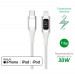 4smarts MFI DigitCord USB-C to Lightning Cable 30W - USB-C кабел към Lightning за Apple устройства (150 см) (бял) 7