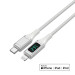 4smarts MFI DigitCord USB-C to Lightning Cable 30W - USB-C кабел към Lightning за Apple устройства (150 см) (бял) 5