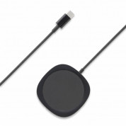 Torrii TorriiBolt USB-C Magnetic Snap Wireless Qi Charger 15W - поставка (пад) за безжично с поставка за зареждане за iPhone с MagSafe (черен) 2