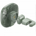 Baseus Natural Wind Magnetic Rear Seat Fan (CXZR-06) - USB вентилатор, прикрепящ се към седалката на кола (зелен) 4