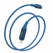 4smarts MFI DigitCord USB-C to Lightning Cable 30W - USB-C кабел към Lightning за Apple устройства (150 см) (син) 3