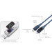 4smarts MFI DigitCord USB-C to Lightning Cable 30W - USB-C кабел към Lightning за Apple устройства (150 см) (син) 8