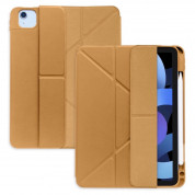 Torrii Torrio Plus Case - кожен кейс и поставка с отделение за Apple Pencil за iPad Air 5 (2022), iPad Air 4 (2020), iPad Pro 11 M1 (2021), iPad Pro 11 (2020), iPad Pro 11 (2018) (кафяв)