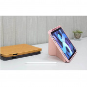 Torrii Torrio Plus Case - кожен кейс и поставка с отделение за Apple Pencil за iPad Air 5 (2022), iPad Air 4 (2020), iPad Pro 11 M1 (2021), iPad Pro 11 (2020), iPad Pro 11 (2018) (розов) 3