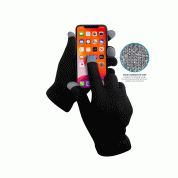 Mako GoTap Touch Screen Gloves Unisex Size S/M (black) 2