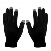 Mako GoTap Touch Screen Gloves Unisex Size S/M (black) 1
